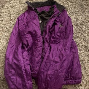 Size small purple wind breaker!